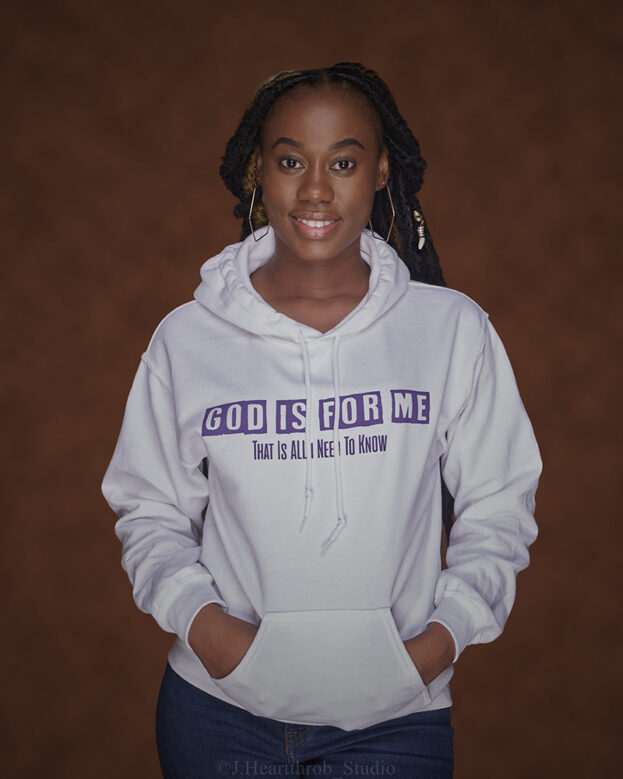 God is for me hoodie